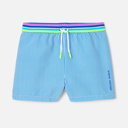 Boy striped swim shorts