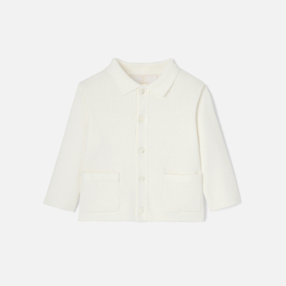 Baby boy ceremony cardigan