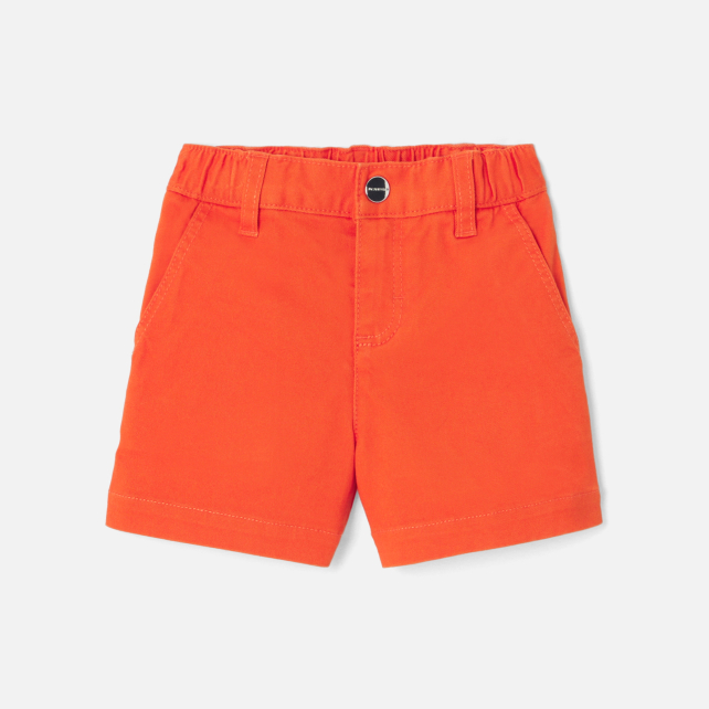 Baby boy shorts in twill Baby boy shorts in twill