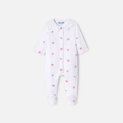 Baby girl pyjamas in interlock