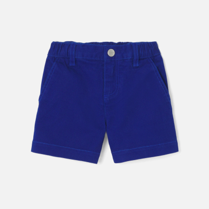 Baby boy shorts in twill