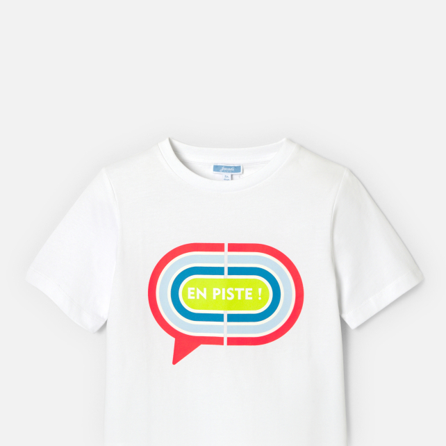 T-shirt enfant garçon en coton biologique T-shirt enfant garçon en coton biologique