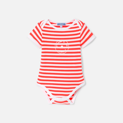 Baby boy short sleeves  bodysuit