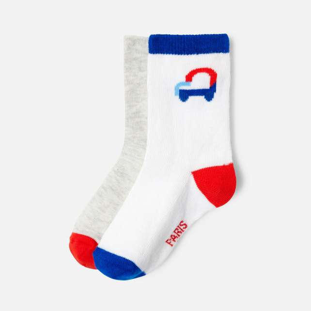 Baby boy duo of socks Baby boy duo of socks