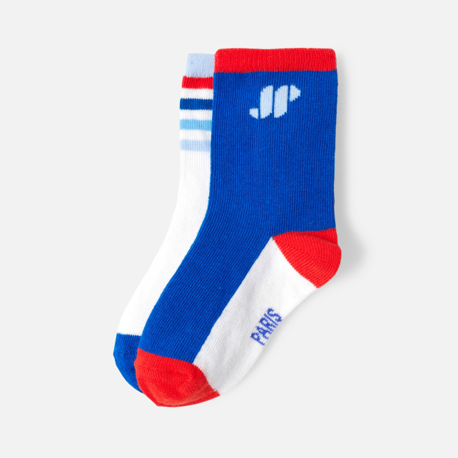 Duo de chaussettes bébé garçon Duo de chaussettes bébé garçon