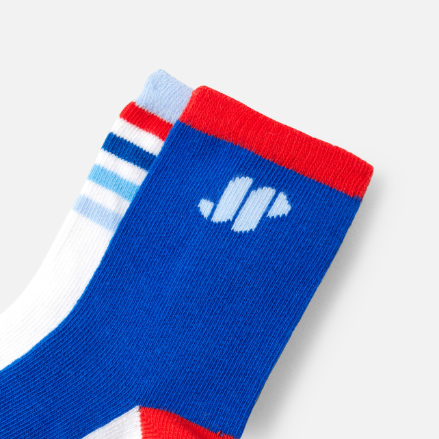 Duo de chaussettes bébé garçon Duo de chaussettes bébé garçon