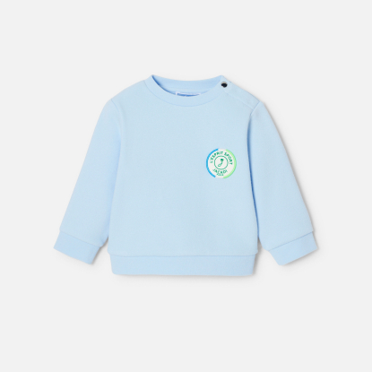 Sweat bébé garçon en interlock