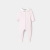 Baby girl pyjamas in interlock Baby girl pyjamas in interlock