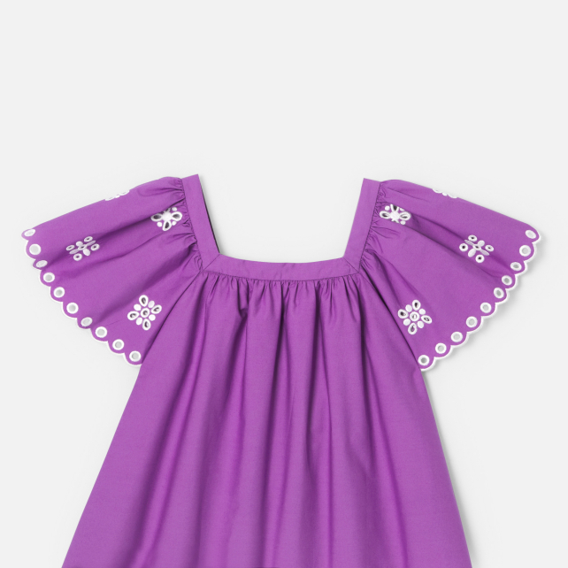 Blouse enfant fille manches volantées Blouse enfant fille manches volantées
