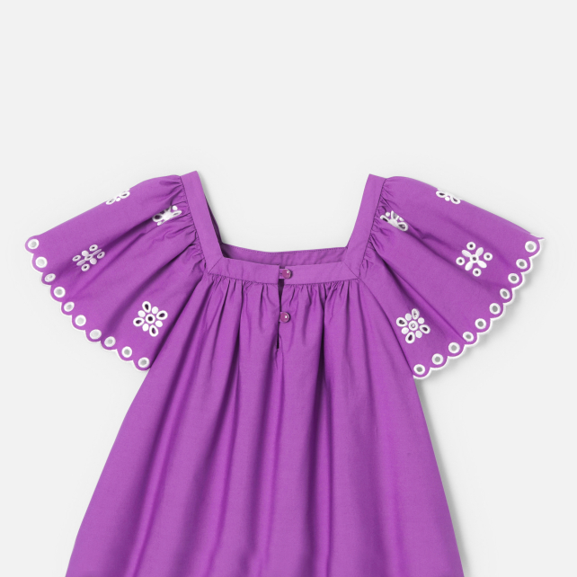 Blouse enfant fille manches volantées Blouse enfant fille manches volantées