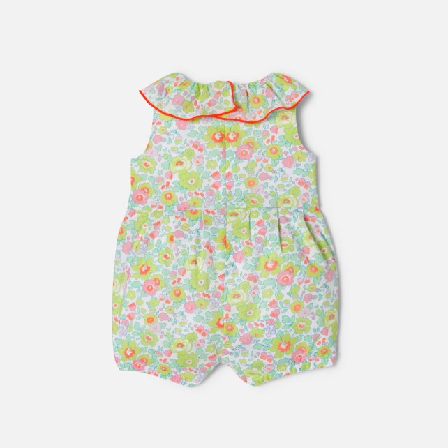 Baby girl jumpsuit in Liberty fabric Baby girl jumpsuit in Liberty fabric