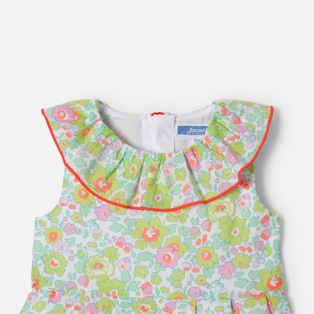 Baby girl jumpsuit in Liberty fabric Baby girl jumpsuit in Liberty fabric