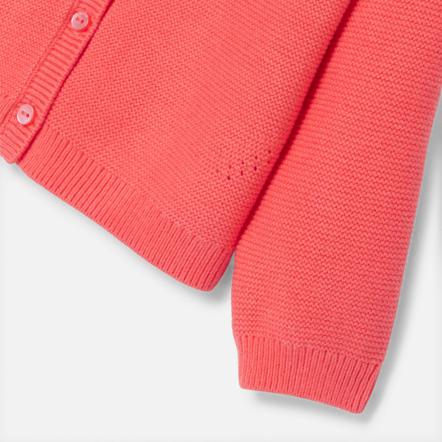 Baby girl cotton cardigan Baby girl cotton cardigan