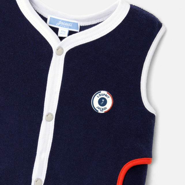 Baby boy French Terry overalls Baby boy French Terry overalls