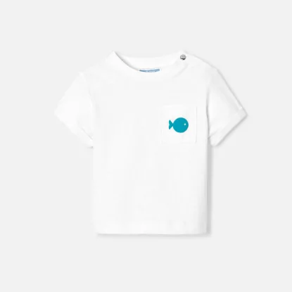 T-shirt bébé garçon en coton biologique