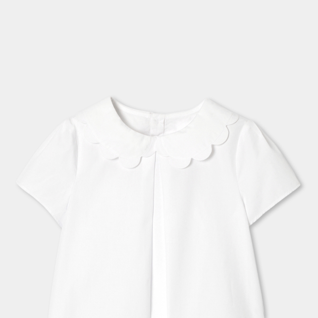 Blouse enfant fille en popeline Blouse enfant fille en popeline