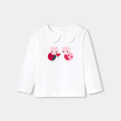 Baby girl long-sleeved T-shirt