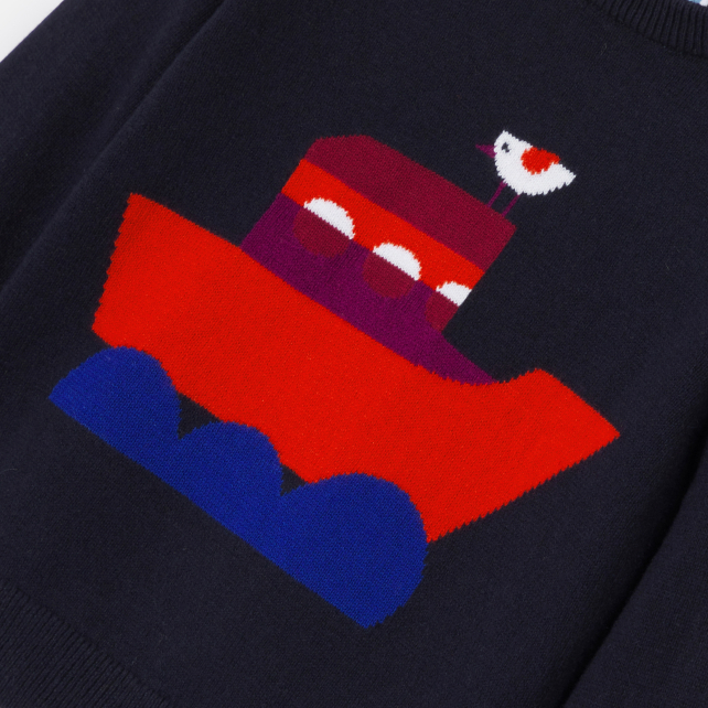 Baby boy knitted jumper Baby boy knitted jumper