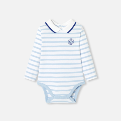 Baby boy long sleeve bodysuit