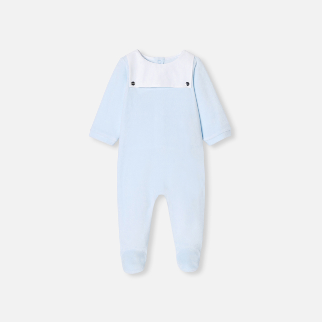 Pyjama bébé garçon en velours Pyjama bébé garçon en velours