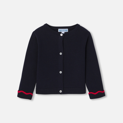 Baby girl knitted cardigan