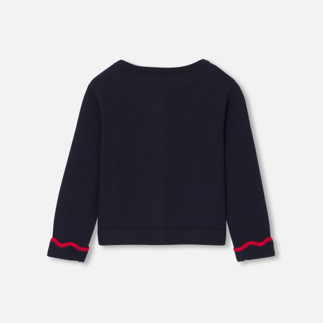 Cardigan bébé fille en tricot Cardigan bébé fille en tricot