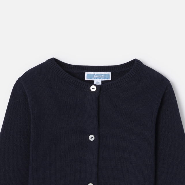 Cardigan bébé fille en tricot Cardigan bébé fille en tricot