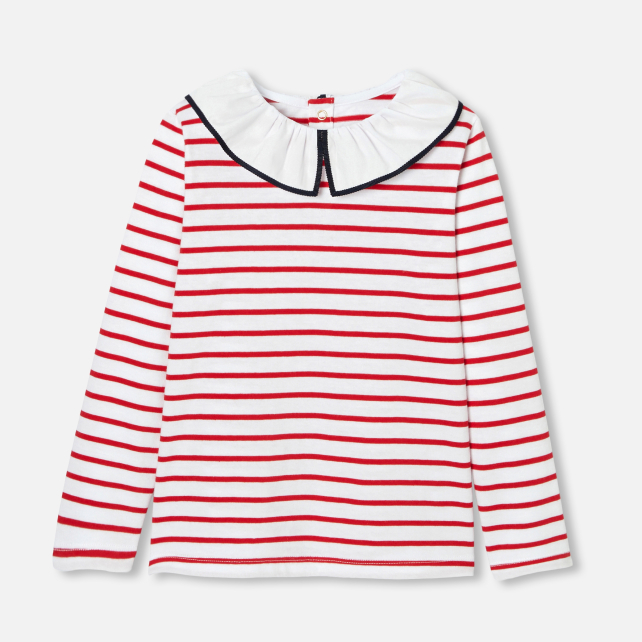 Girl striped T-shirt Girl striped T-shirt