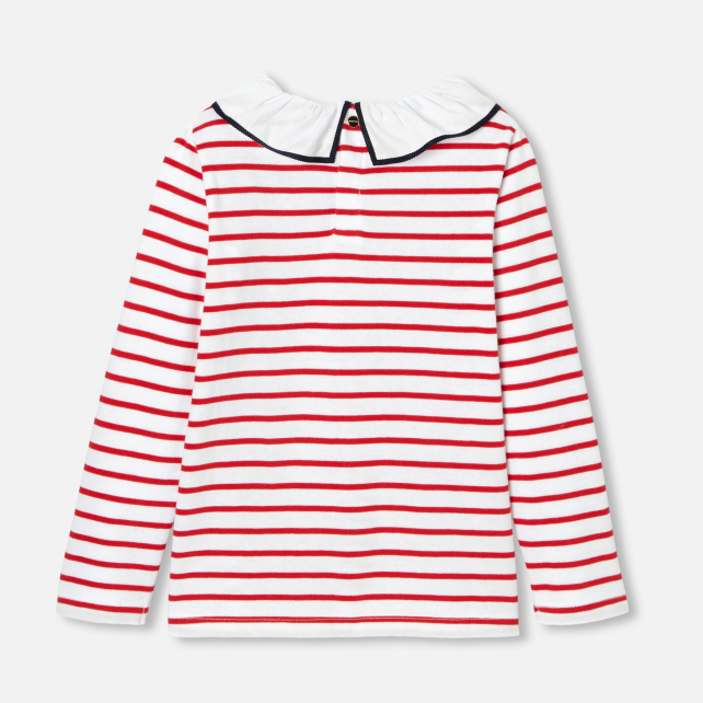 Girl striped T-shirt Girl striped T-shirt