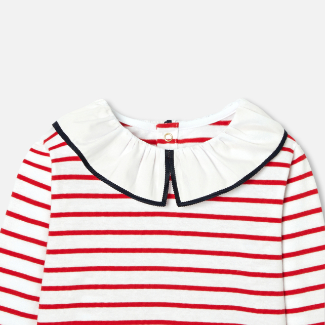 Girl striped T-shirt Girl striped T-shirt