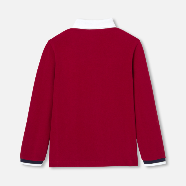 Boy long-sleeved polo shirt Boy long-sleeved polo shirt