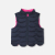 Baby girl reversible sleeveless padded jacket Baby girl reversible sleeveless padded jacket