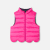Baby girl reversible sleeveless padded jacket Baby girl reversible sleeveless padded jacket