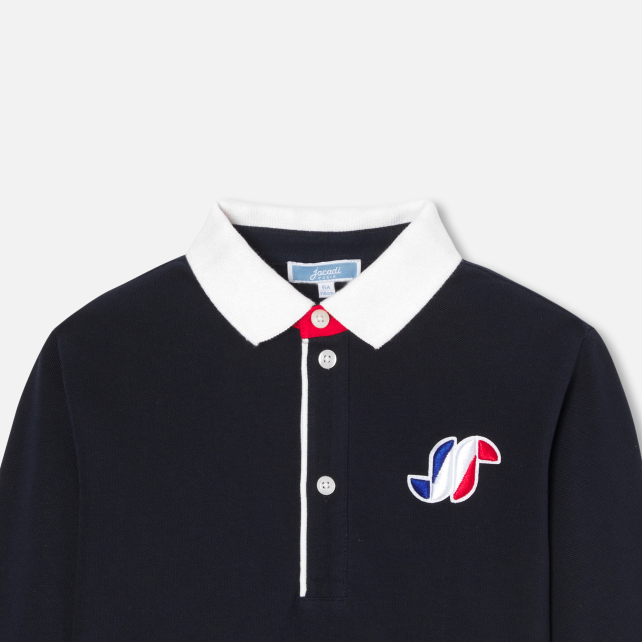 Boy long-sleeved polo shirt Boy long-sleeved polo shirt