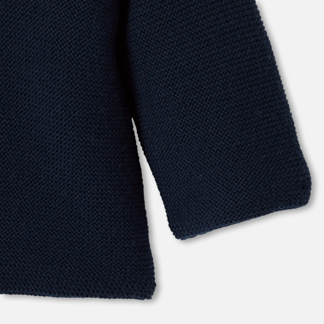 Baby Merino wool burnous jacket Baby Merino wool burnous jacket