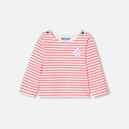 Baby girl Breton tee