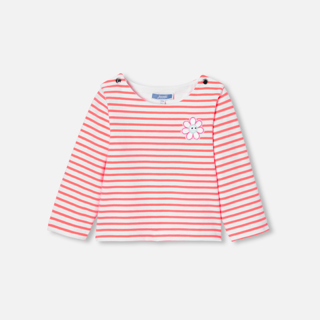 Baby girl Breton tee Baby girl Breton tee