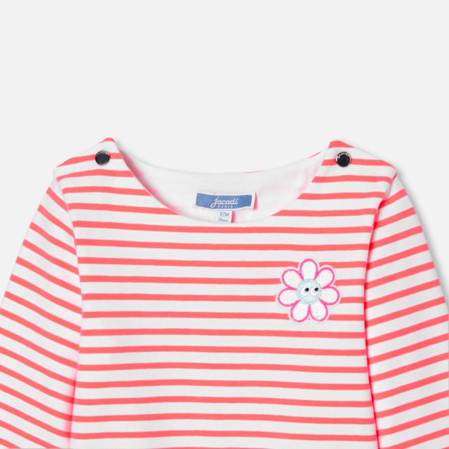 Baby girl Breton tee Baby girl Breton tee