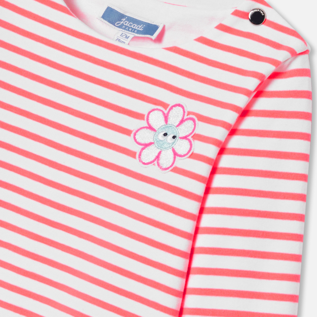 Baby girl Breton tee Baby girl Breton tee