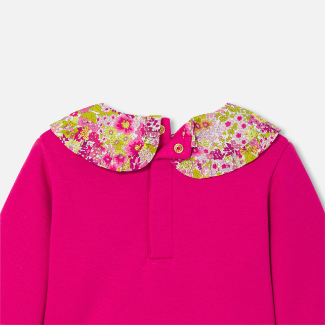 Sweat bébé fille en molleton Sweat bébé fille en molleton