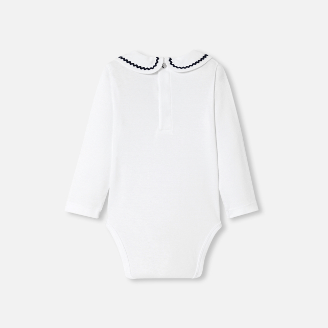 Baby girl bodysuit with fancy collar Baby girl bodysuit with fancy collar