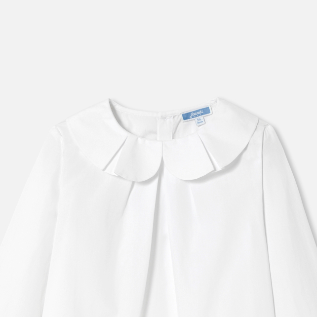 Blouse en popeline enfant fille Blouse en popeline enfant fille
