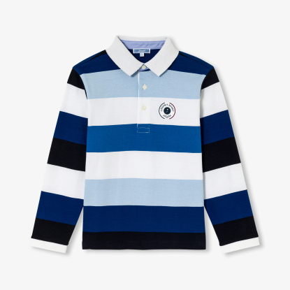 Boy long-sleeved polo shirt