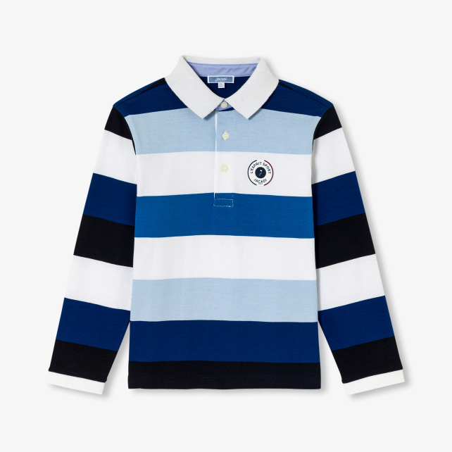 Child long-sleeved polo shirt Child long-sleeved polo shirt