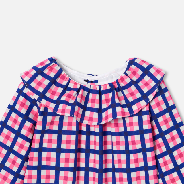 Baby girl checked blouse Baby girl checked blouse