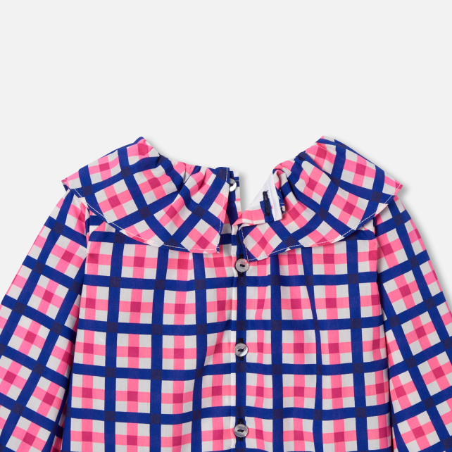 Baby girl checked blouse Baby girl checked blouse