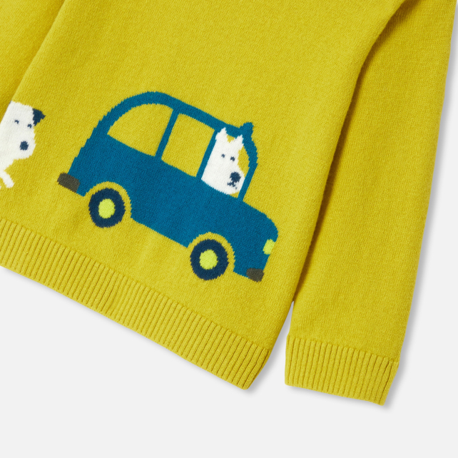 Fancy Intarsia baby boy jumper Fancy Intarsia baby boy jumper