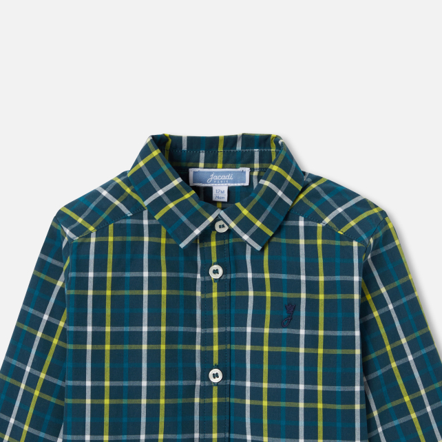 Chemise à carreaux bébé garçon Chemise à carreaux bébé garçon