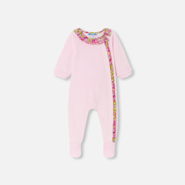Baby girl velvet pyjamas Baby girl velvet pyjamas