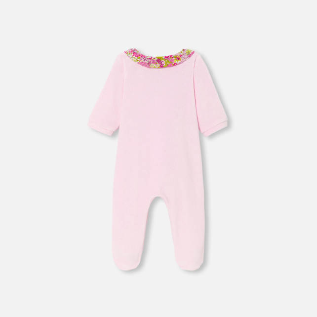 Baby girl velvet pyjamas Baby girl velvet pyjamas